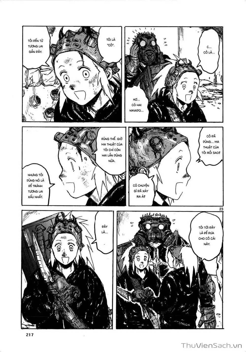 Truyện Tranh Kẻ Mất Trí Và Thế Giới Ma Thuật - Dorohedoro trang 5