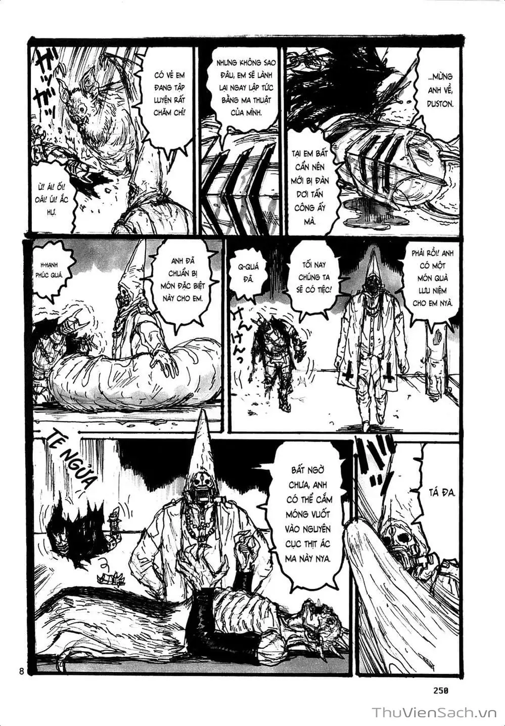 Truyện Tranh Kẻ Mất Trí Và Thế Giới Ma Thuật - Dorohedoro trang 5