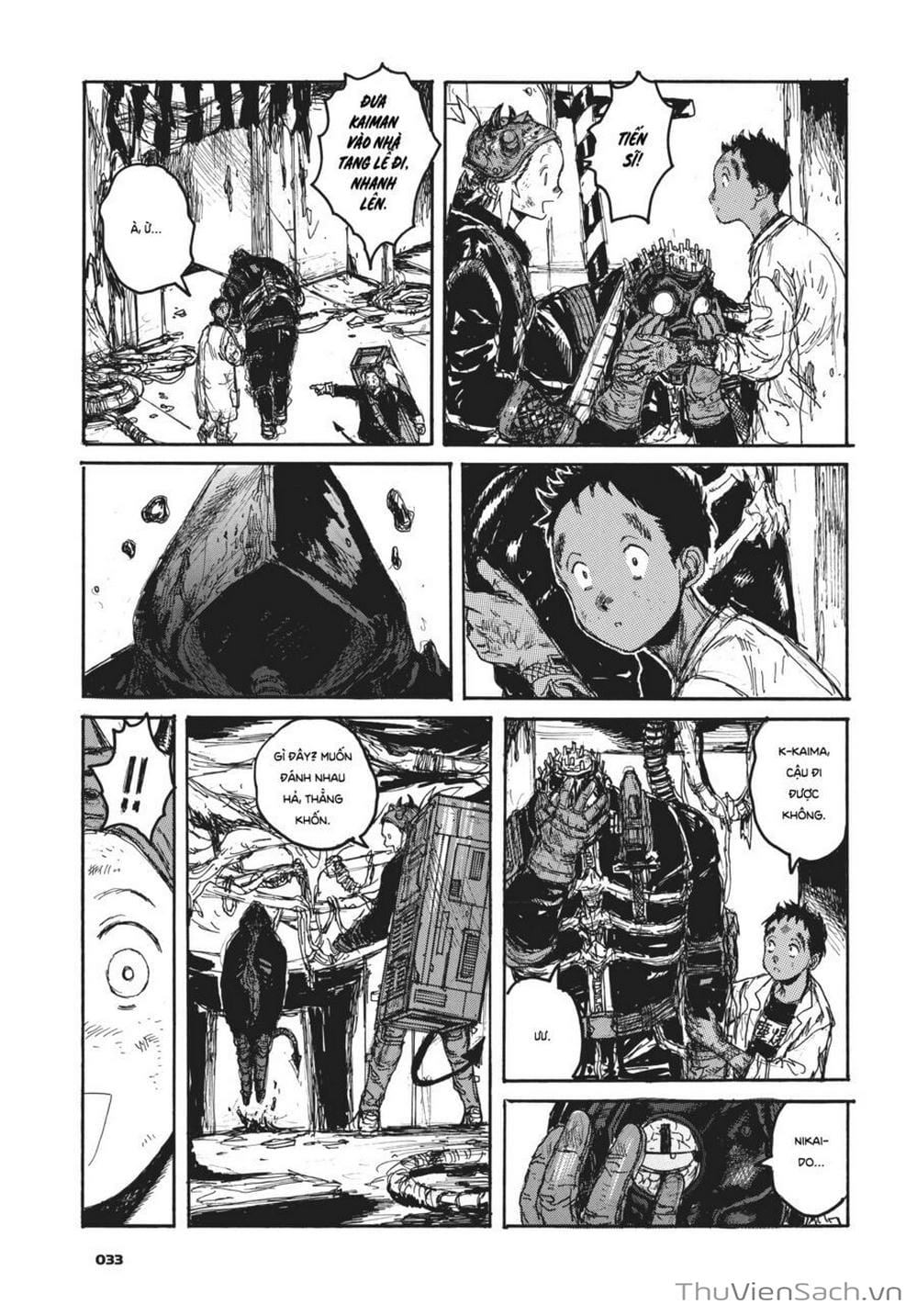 Truyện Tranh Kẻ Mất Trí Và Thế Giới Ma Thuật - Dorohedoro trang 5