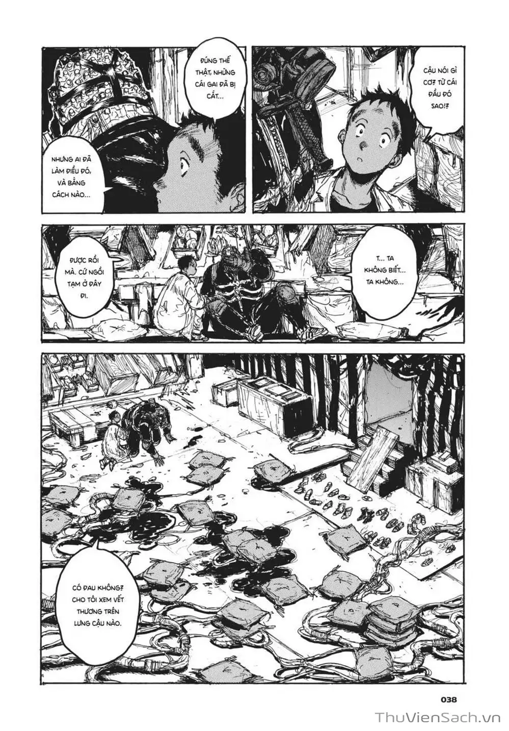 Truyện Tranh Kẻ Mất Trí Và Thế Giới Ma Thuật - Dorohedoro trang 5