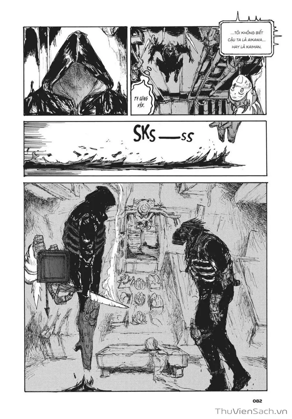 Truyện Tranh Kẻ Mất Trí Và Thế Giới Ma Thuật - Dorohedoro trang 5