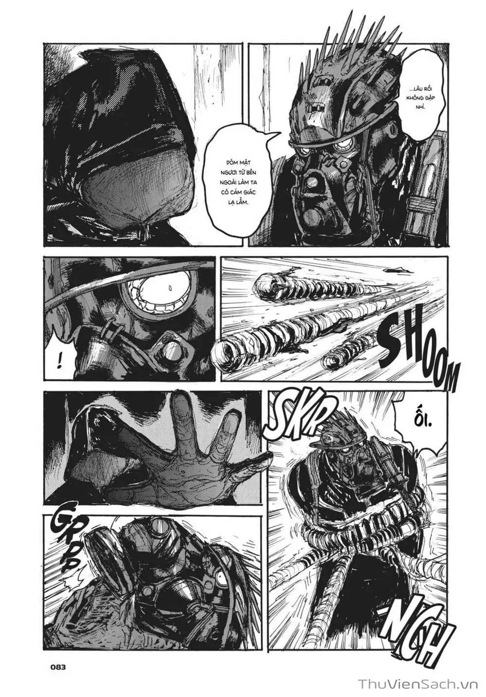 Truyện Tranh Kẻ Mất Trí Và Thế Giới Ma Thuật - Dorohedoro trang 5