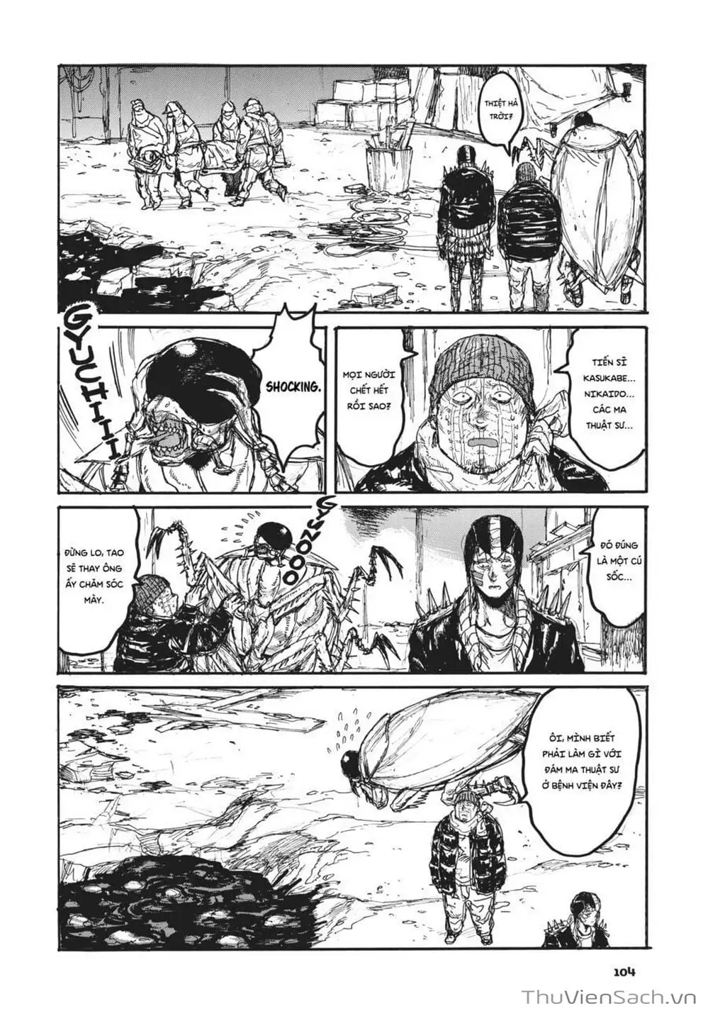 Truyện Tranh Kẻ Mất Trí Và Thế Giới Ma Thuật - Dorohedoro trang 5