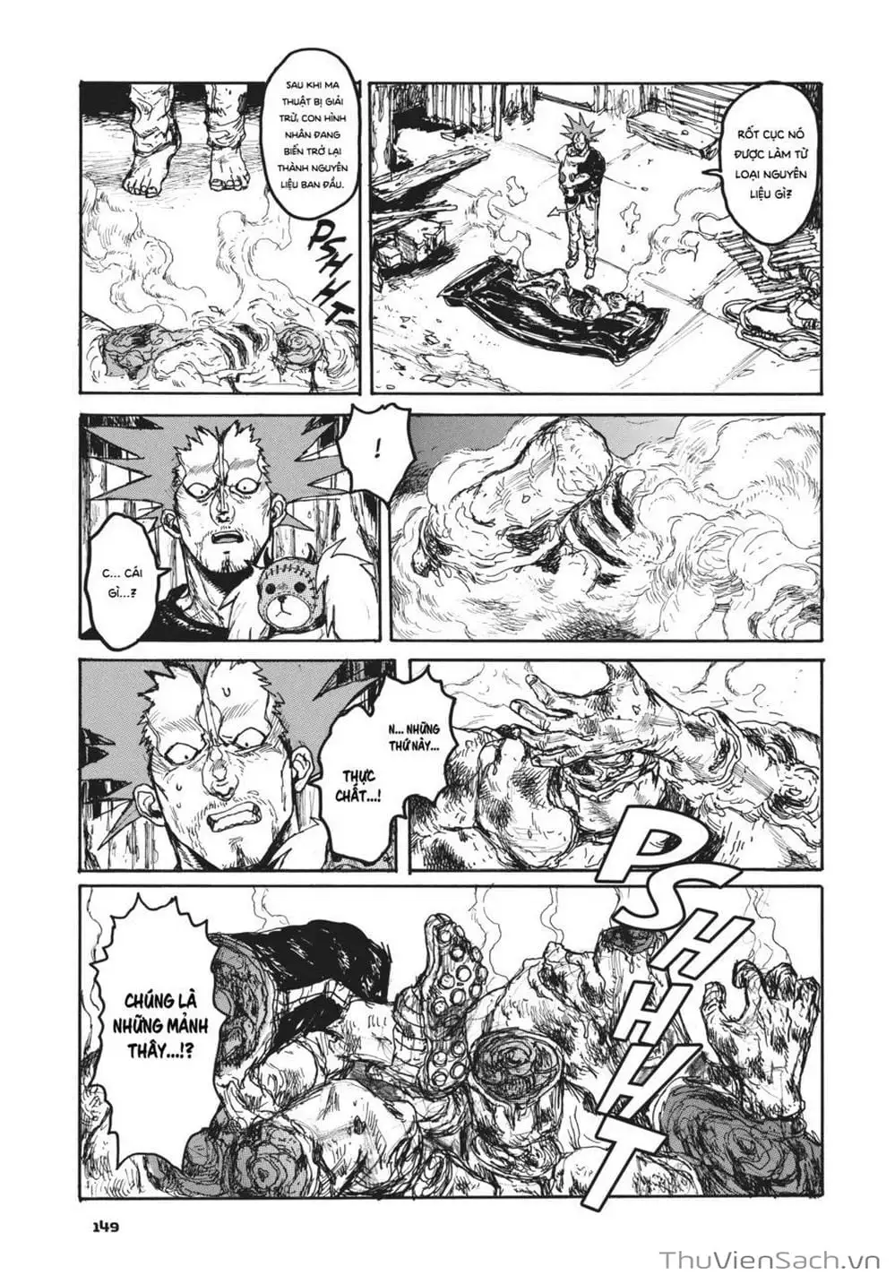 Truyện Tranh Kẻ Mất Trí Và Thế Giới Ma Thuật - Dorohedoro trang 5