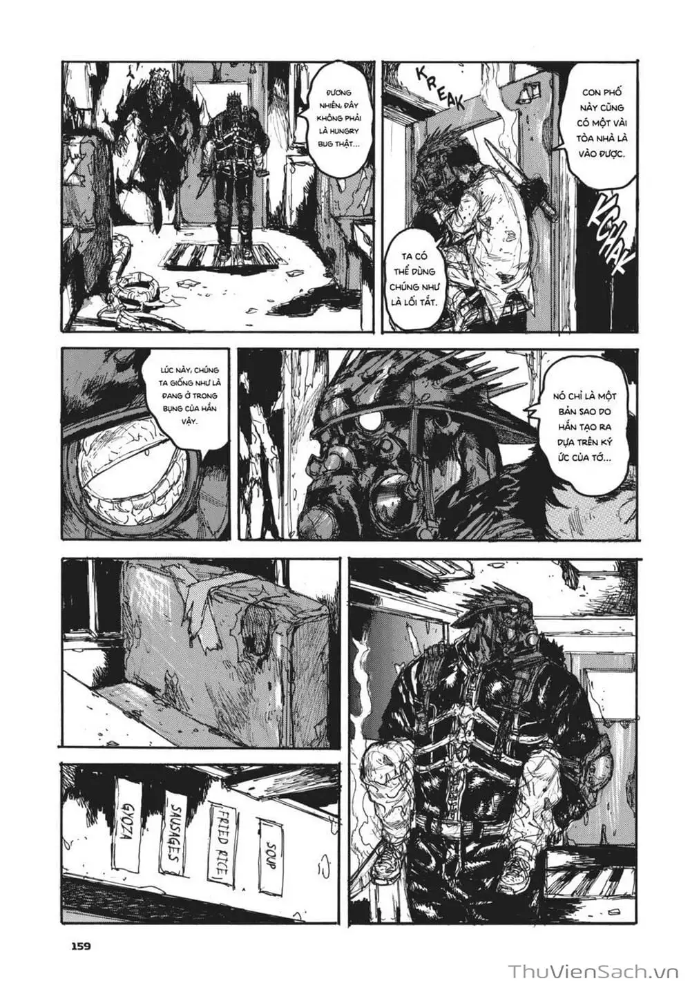 Truyện Tranh Kẻ Mất Trí Và Thế Giới Ma Thuật - Dorohedoro trang 5
