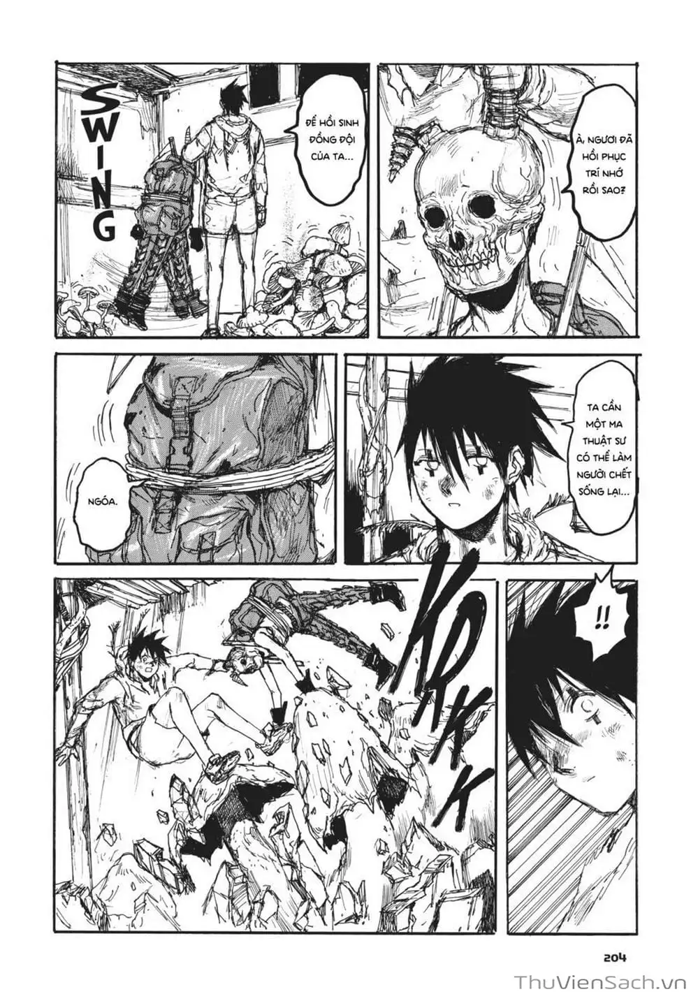 Truyện Tranh Kẻ Mất Trí Và Thế Giới Ma Thuật - Dorohedoro trang 5