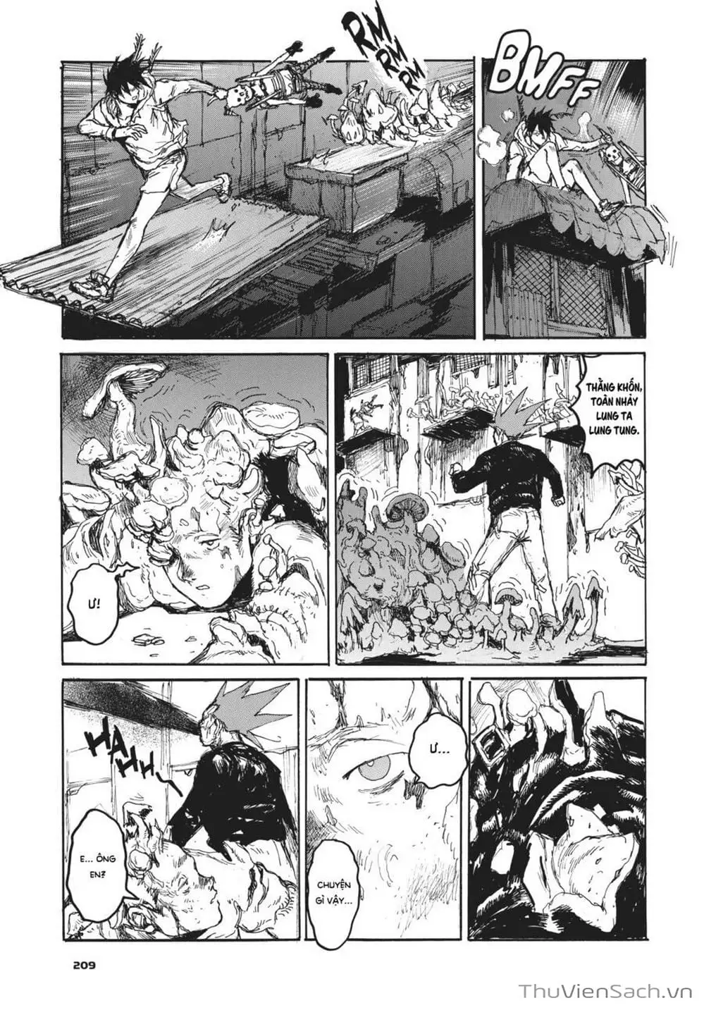 Truyện Tranh Kẻ Mất Trí Và Thế Giới Ma Thuật - Dorohedoro trang 5