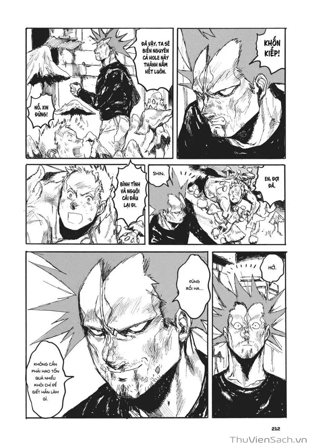 Truyện Tranh Kẻ Mất Trí Và Thế Giới Ma Thuật - Dorohedoro trang 5