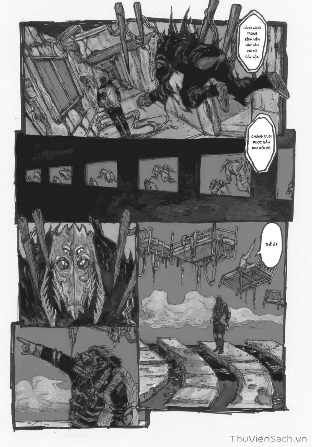 Truyện Tranh Kẻ Mất Trí Và Thế Giới Ma Thuật - Dorohedoro trang 5