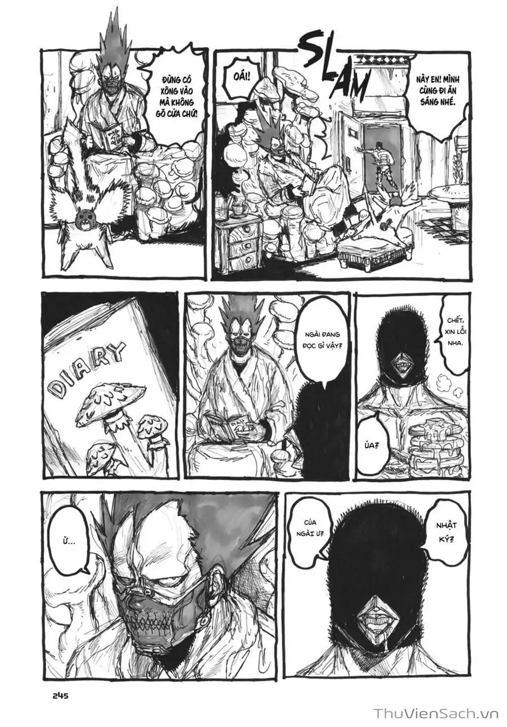 Truyện Tranh Kẻ Mất Trí Và Thế Giới Ma Thuật - Dorohedoro trang 5