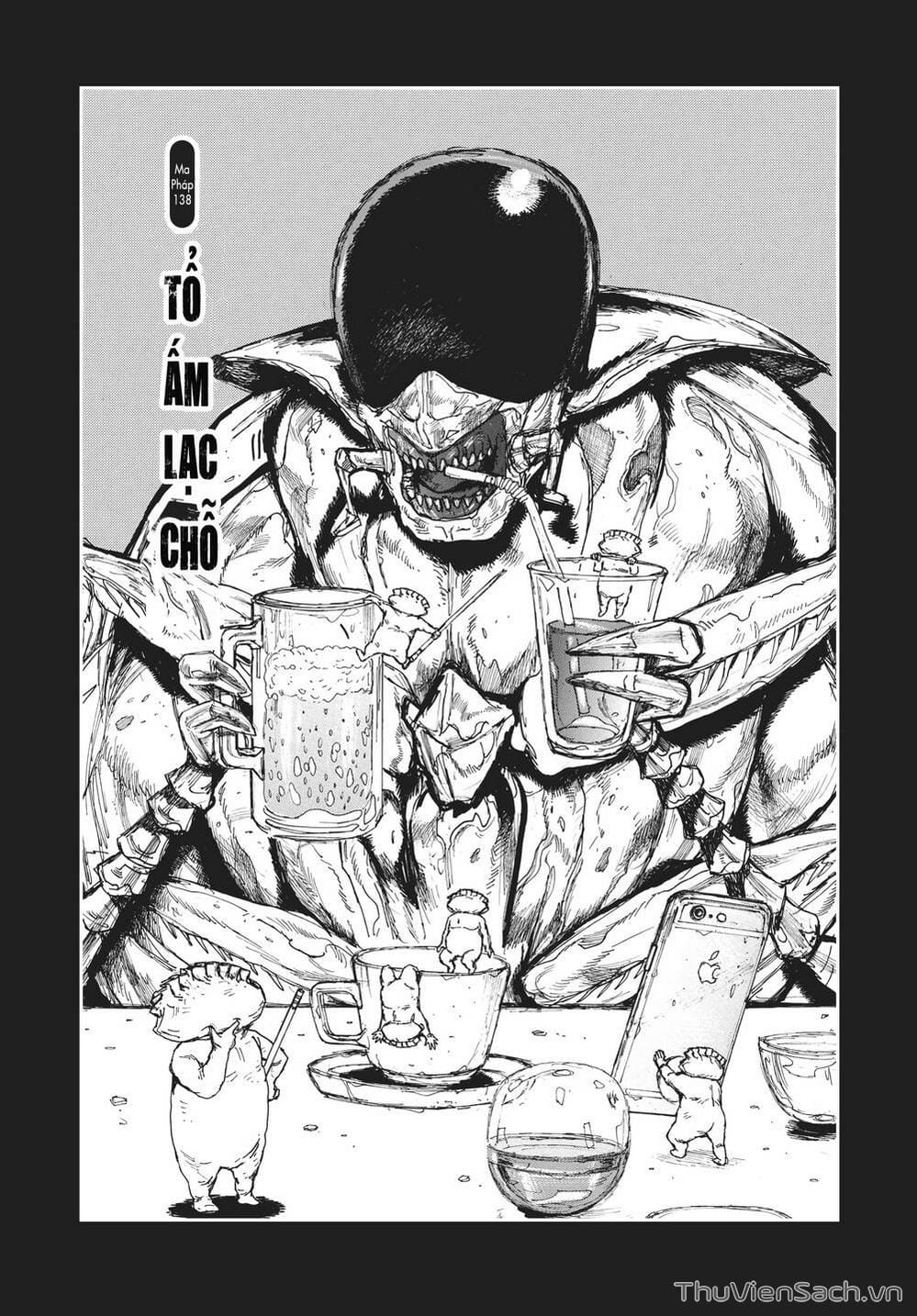 Truyện Tranh Kẻ Mất Trí Và Thế Giới Ma Thuật - Dorohedoro trang 5