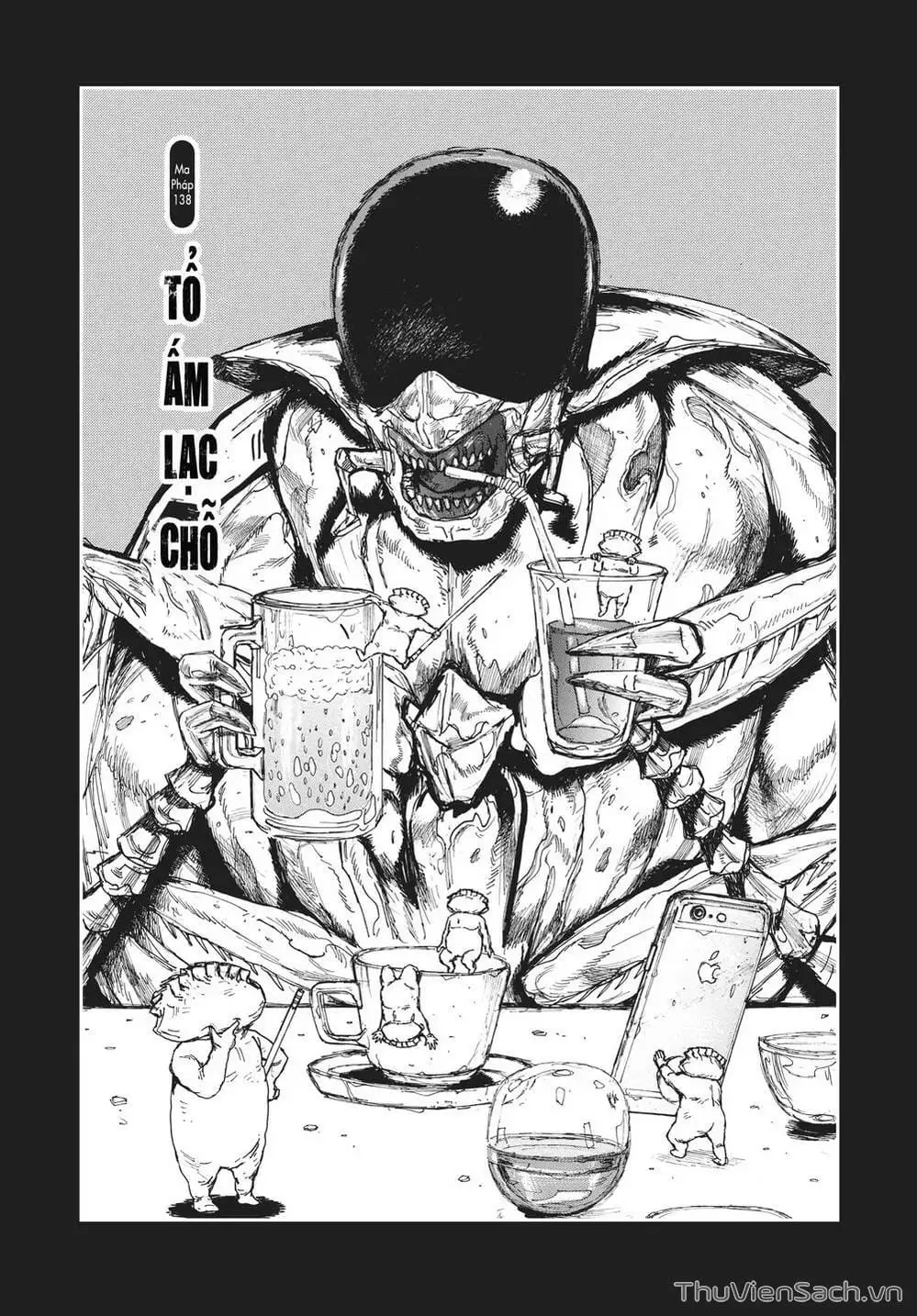 Truyện Tranh Kẻ Mất Trí Và Thế Giới Ma Thuật - Dorohedoro trang 5