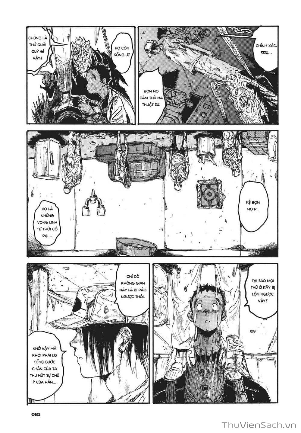 Truyện Tranh Kẻ Mất Trí Và Thế Giới Ma Thuật - Dorohedoro trang 5