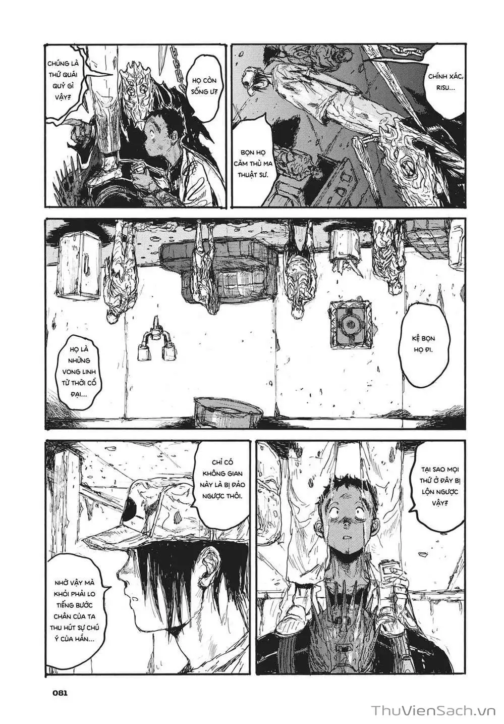 Truyện Tranh Kẻ Mất Trí Và Thế Giới Ma Thuật - Dorohedoro trang 5