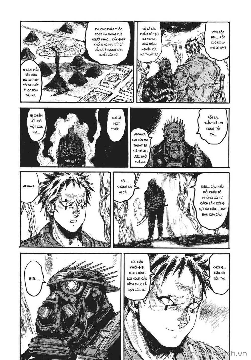 Truyện Tranh Kẻ Mất Trí Và Thế Giới Ma Thuật - Dorohedoro trang 5