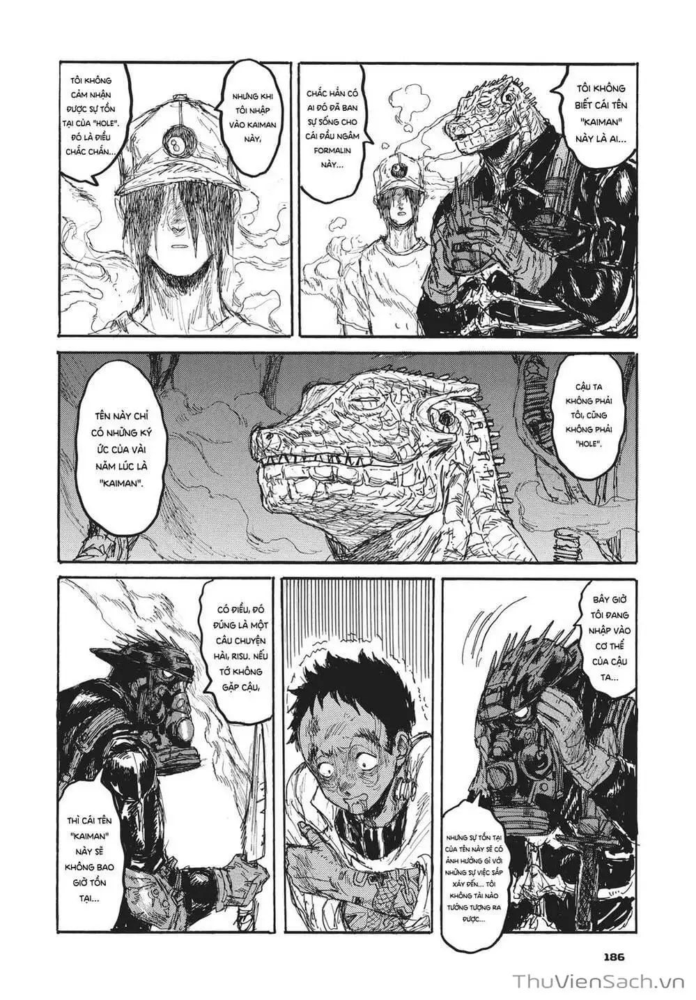 Truyện Tranh Kẻ Mất Trí Và Thế Giới Ma Thuật - Dorohedoro trang 5