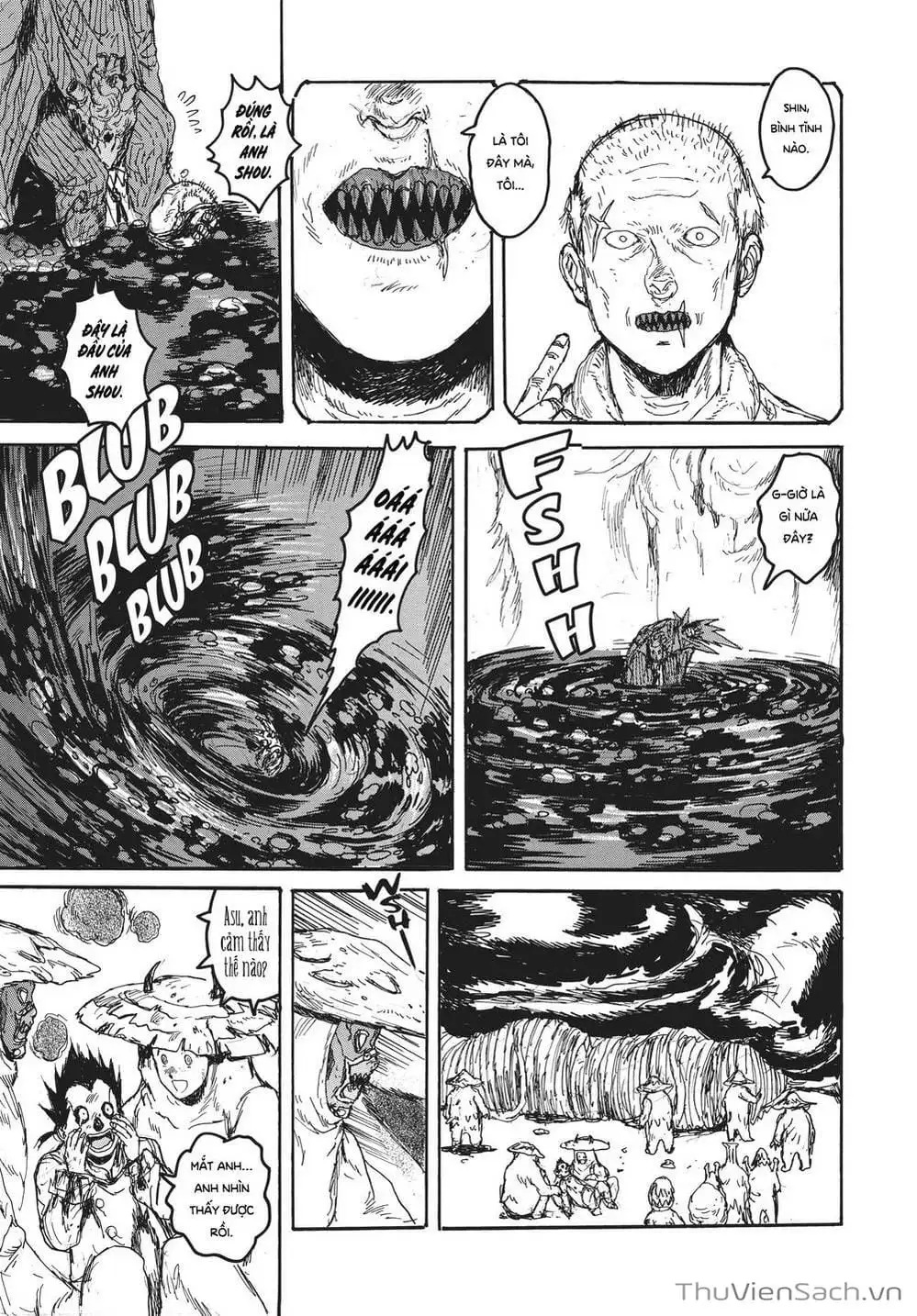 Truyện Tranh Kẻ Mất Trí Và Thế Giới Ma Thuật - Dorohedoro trang 5