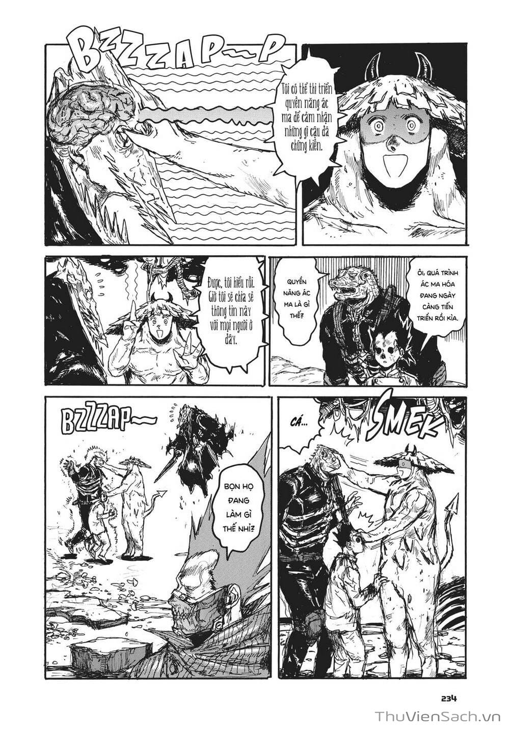 Truyện Tranh Kẻ Mất Trí Và Thế Giới Ma Thuật - Dorohedoro trang 5