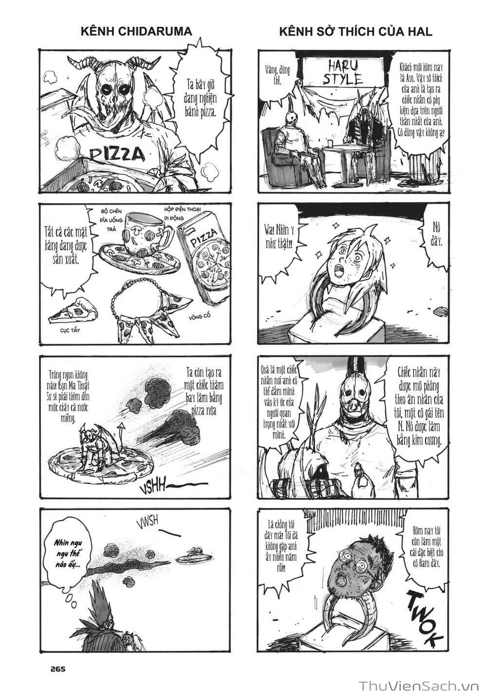 Truyện Tranh Kẻ Mất Trí Và Thế Giới Ma Thuật - Dorohedoro trang 5