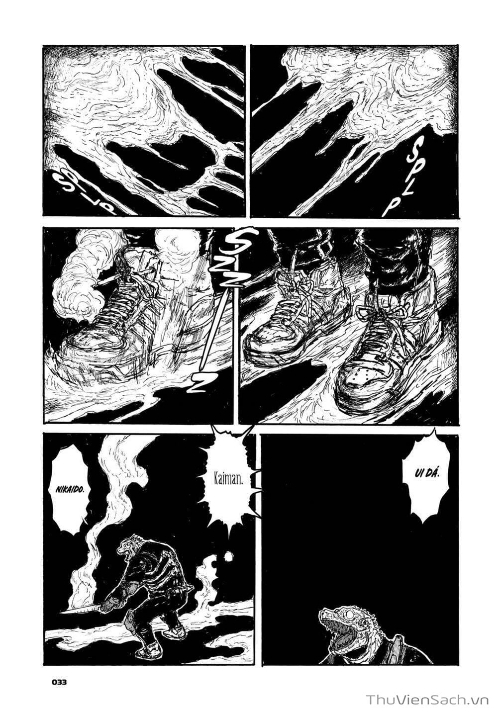 Truyện Tranh Kẻ Mất Trí Và Thế Giới Ma Thuật - Dorohedoro trang 5