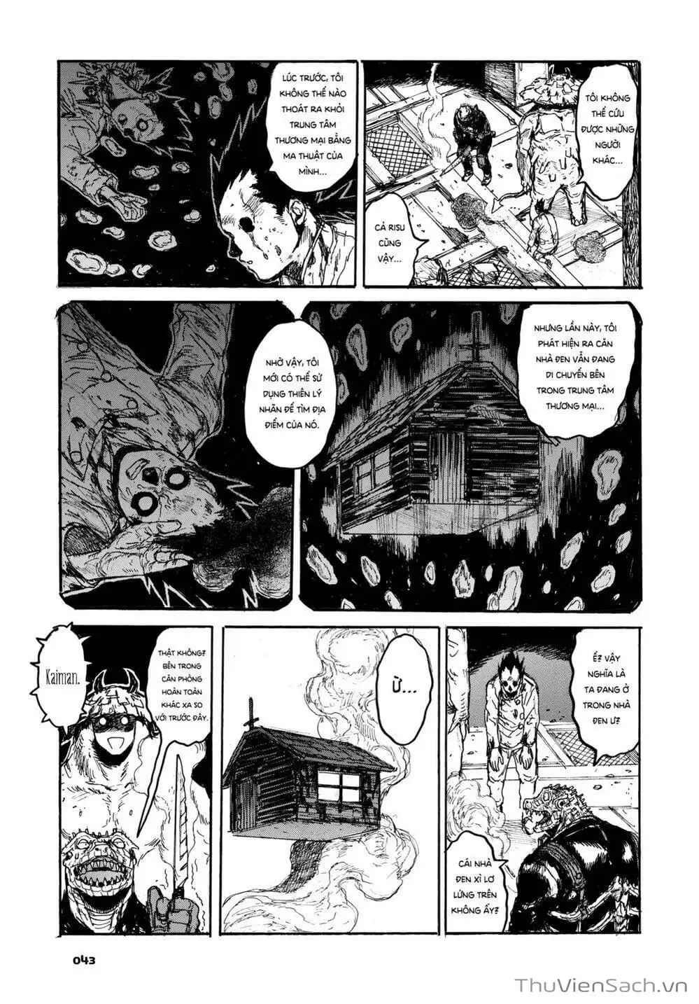 Truyện Tranh Kẻ Mất Trí Và Thế Giới Ma Thuật - Dorohedoro trang 5