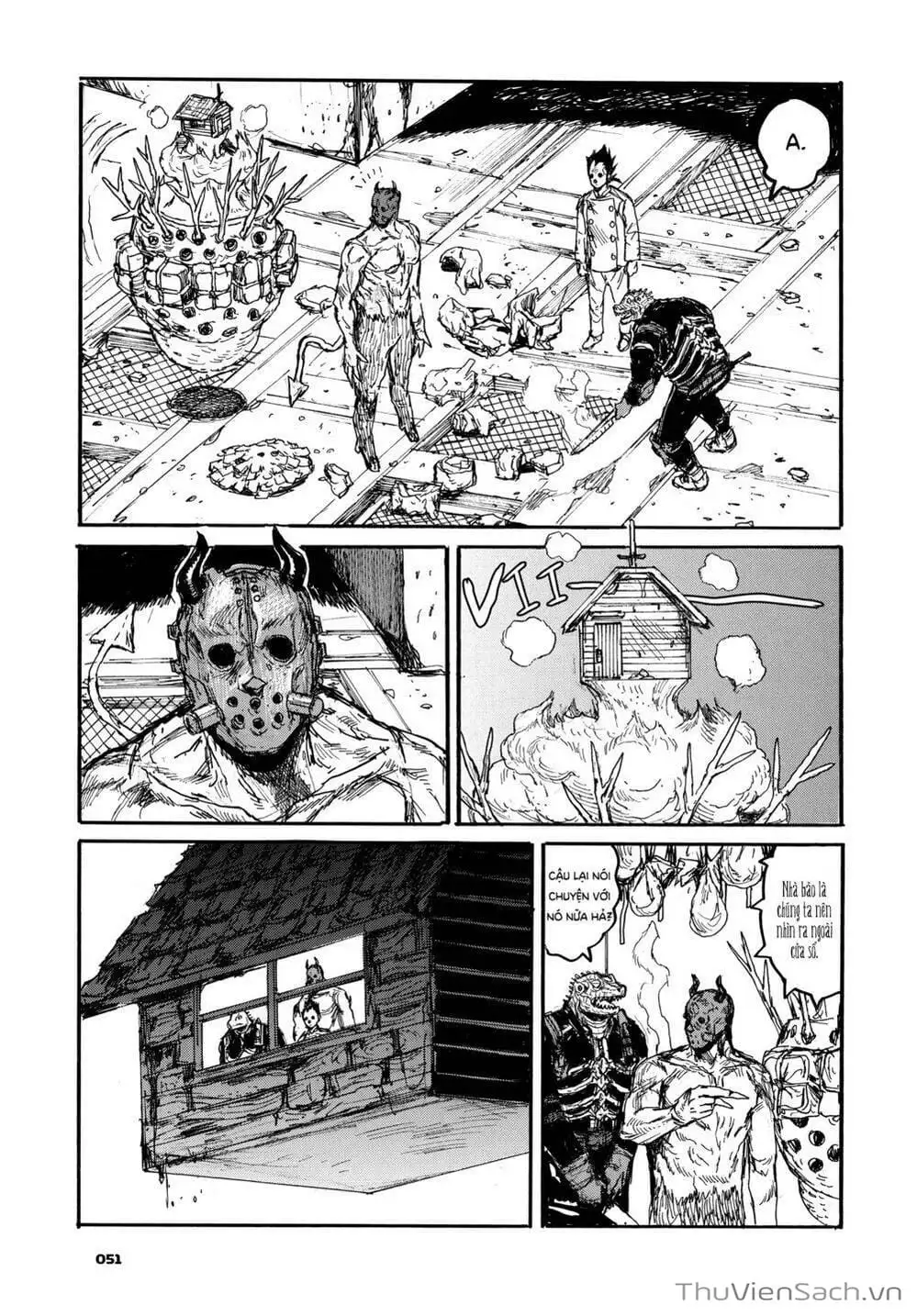 Truyện Tranh Kẻ Mất Trí Và Thế Giới Ma Thuật - Dorohedoro trang 5