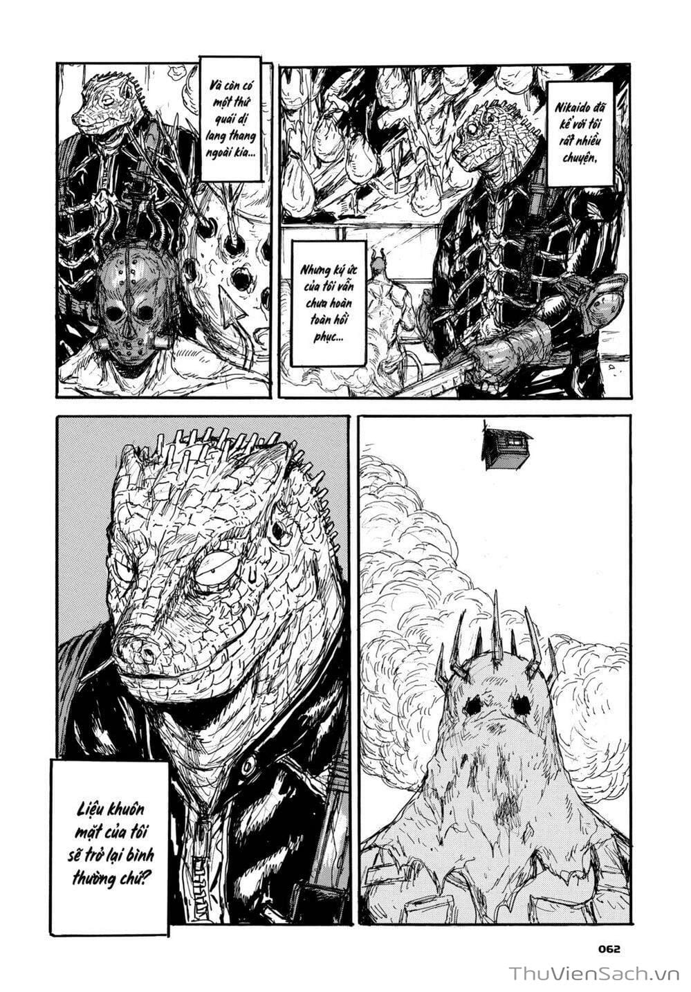 Truyện Tranh Kẻ Mất Trí Và Thế Giới Ma Thuật - Dorohedoro trang 5