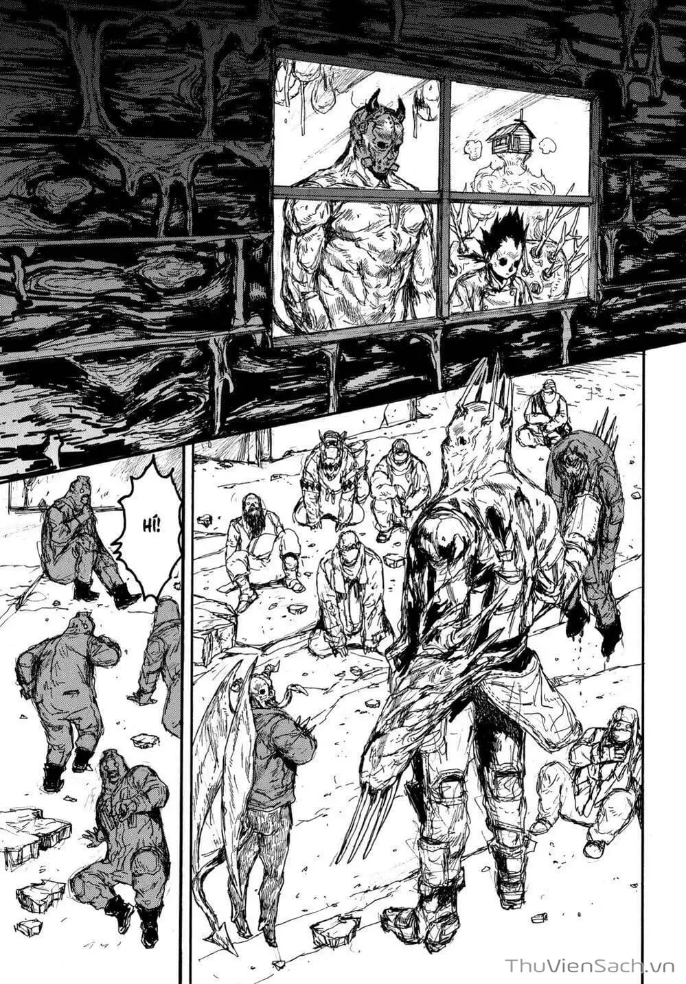 Truyện Tranh Kẻ Mất Trí Và Thế Giới Ma Thuật - Dorohedoro trang 5
