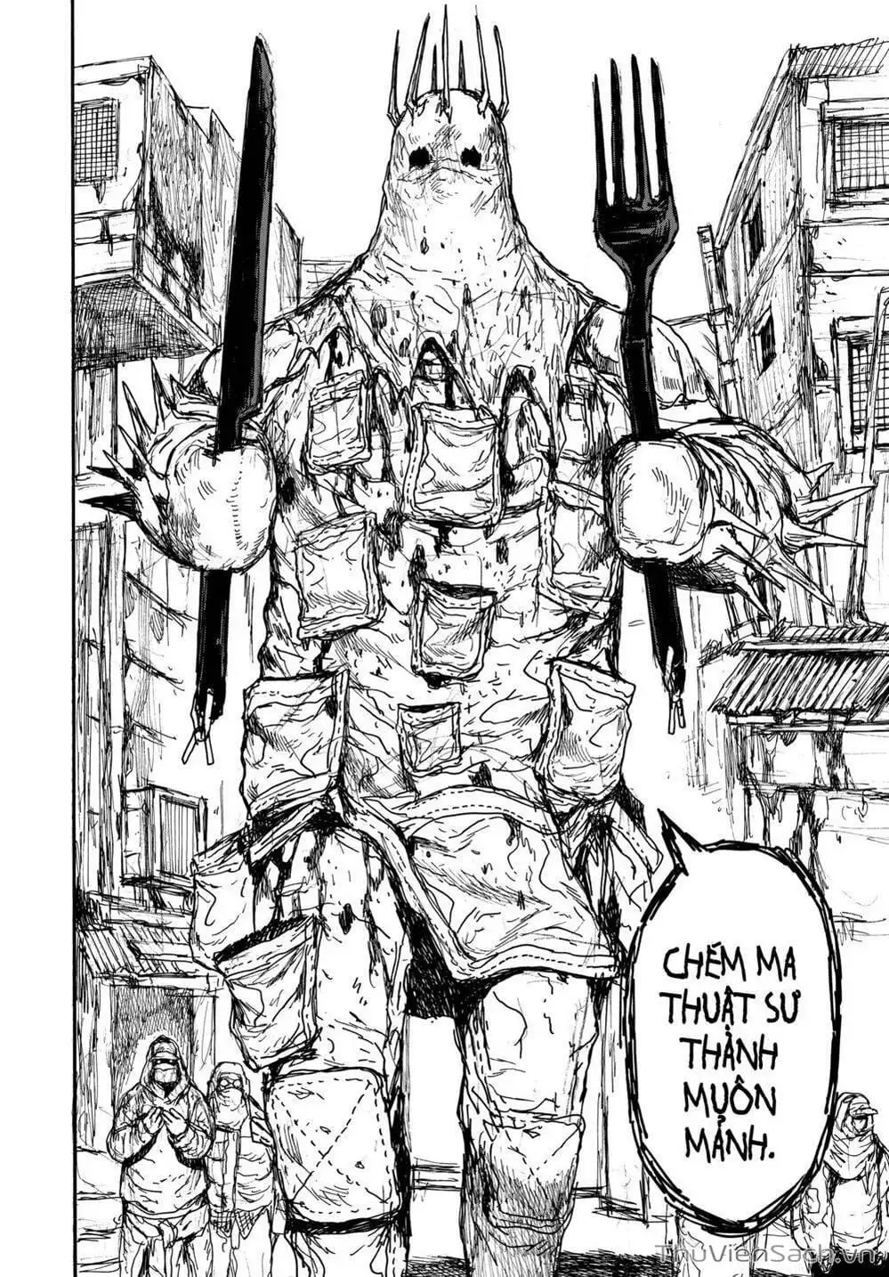 Truyện Tranh Kẻ Mất Trí Và Thế Giới Ma Thuật - Dorohedoro trang 5