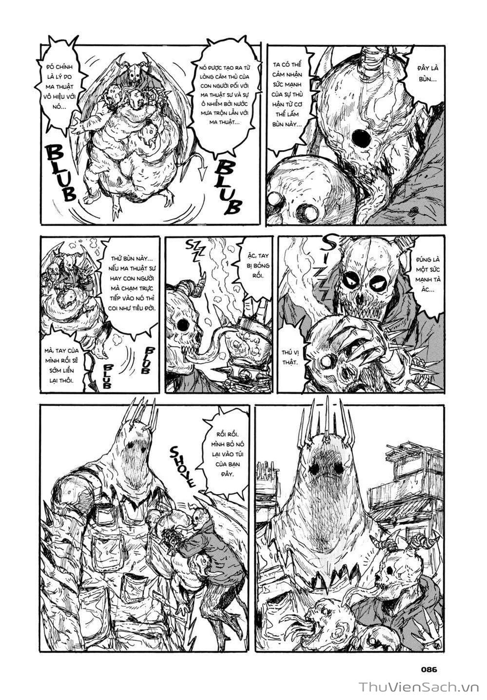 Truyện Tranh Kẻ Mất Trí Và Thế Giới Ma Thuật - Dorohedoro trang 5