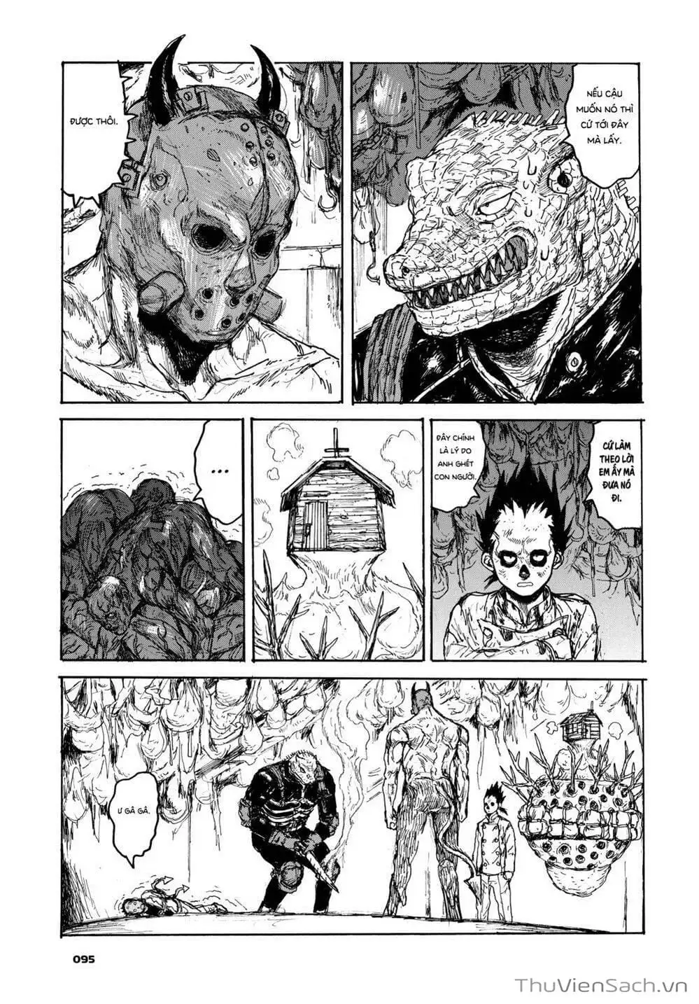 Truyện Tranh Kẻ Mất Trí Và Thế Giới Ma Thuật - Dorohedoro trang 5