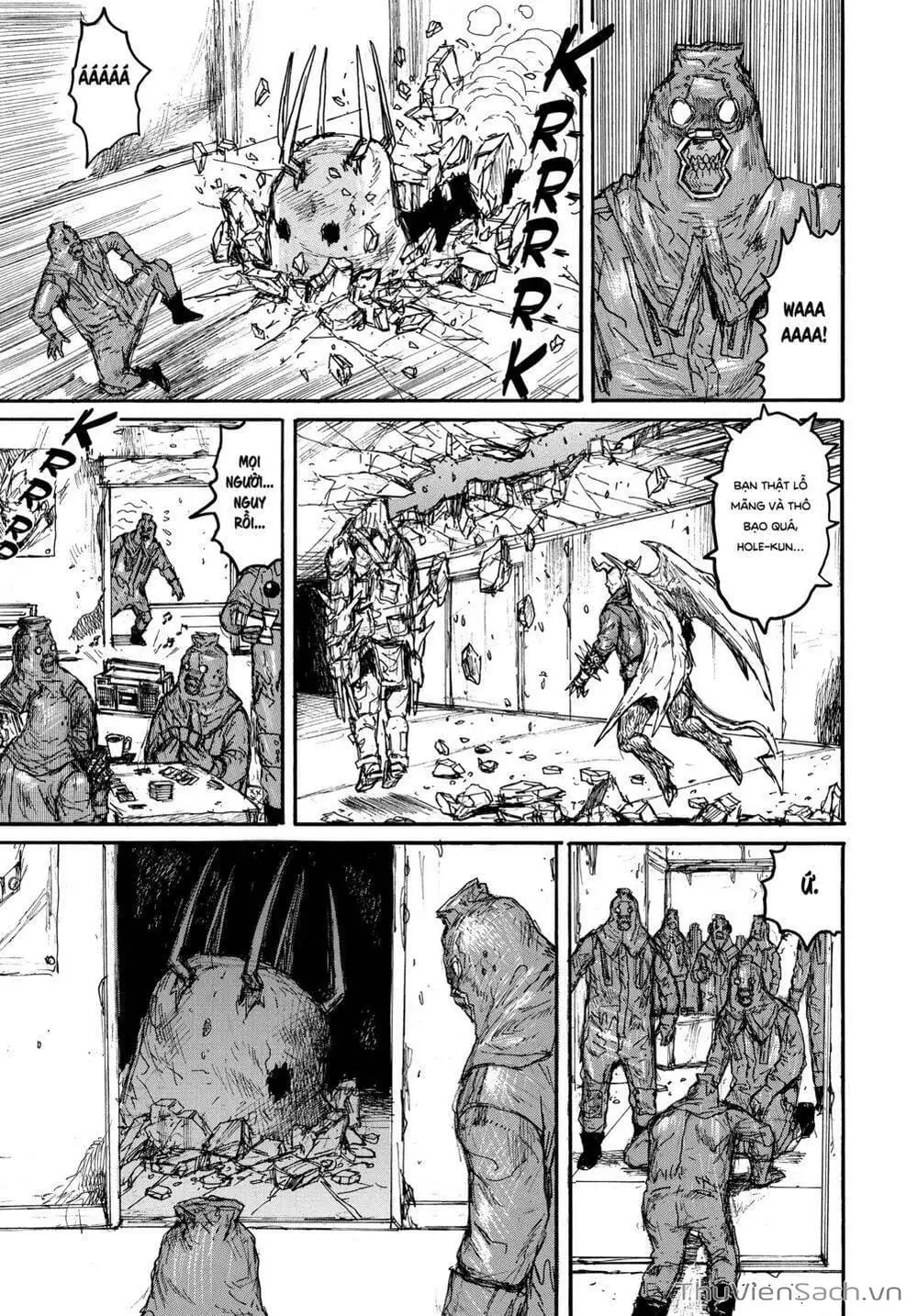 Truyện Tranh Kẻ Mất Trí Và Thế Giới Ma Thuật - Dorohedoro trang 5