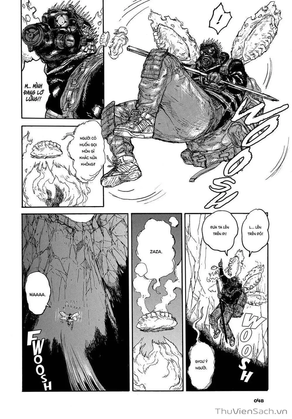 Truyện Tranh Kẻ Mất Trí Và Thế Giới Ma Thuật - Dorohedoro trang 5