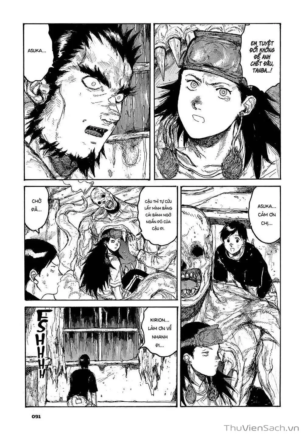 Truyện Tranh Kẻ Mất Trí Và Thế Giới Ma Thuật - Dorohedoro trang 5