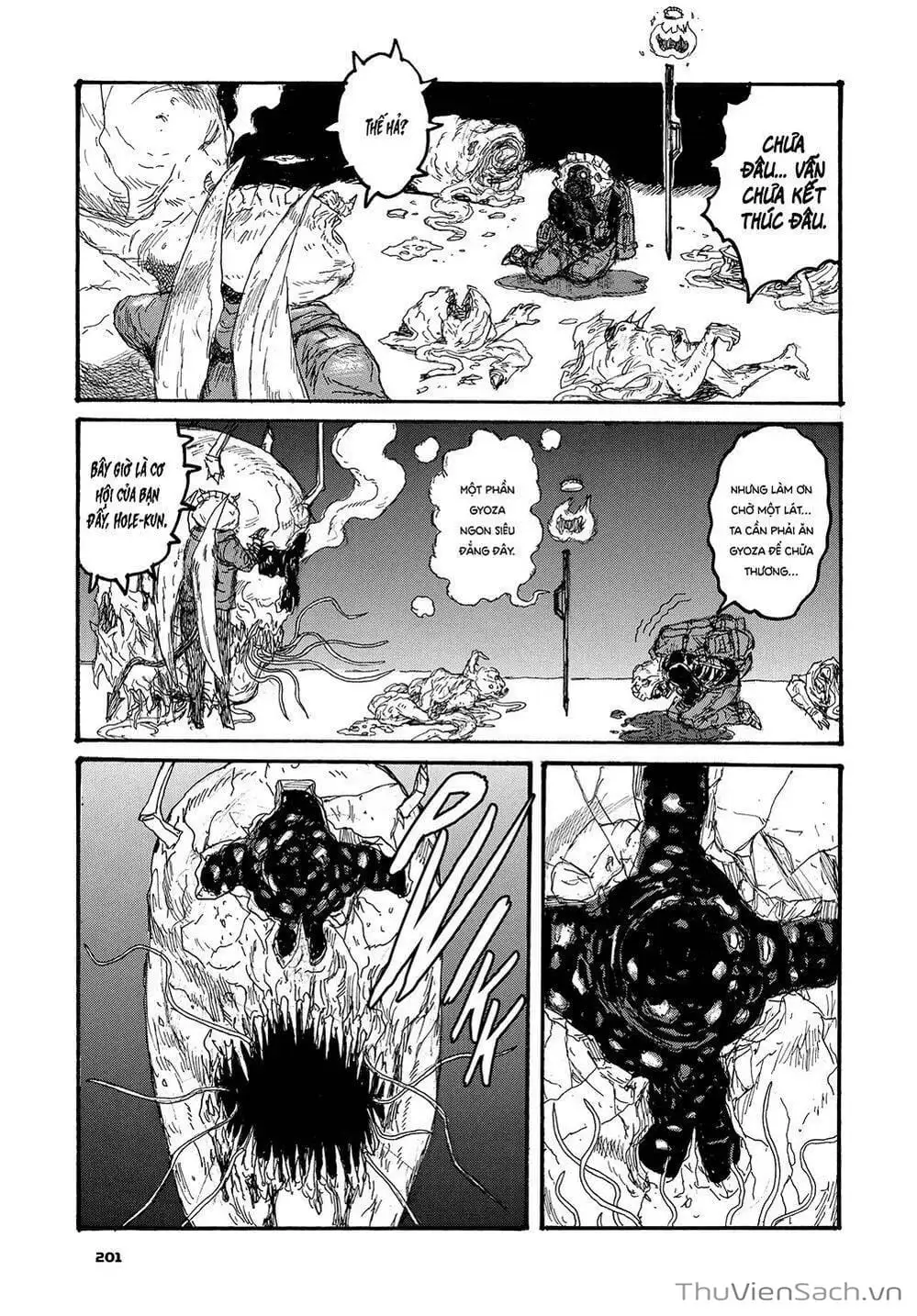 Truyện Tranh Kẻ Mất Trí Và Thế Giới Ma Thuật - Dorohedoro trang 5