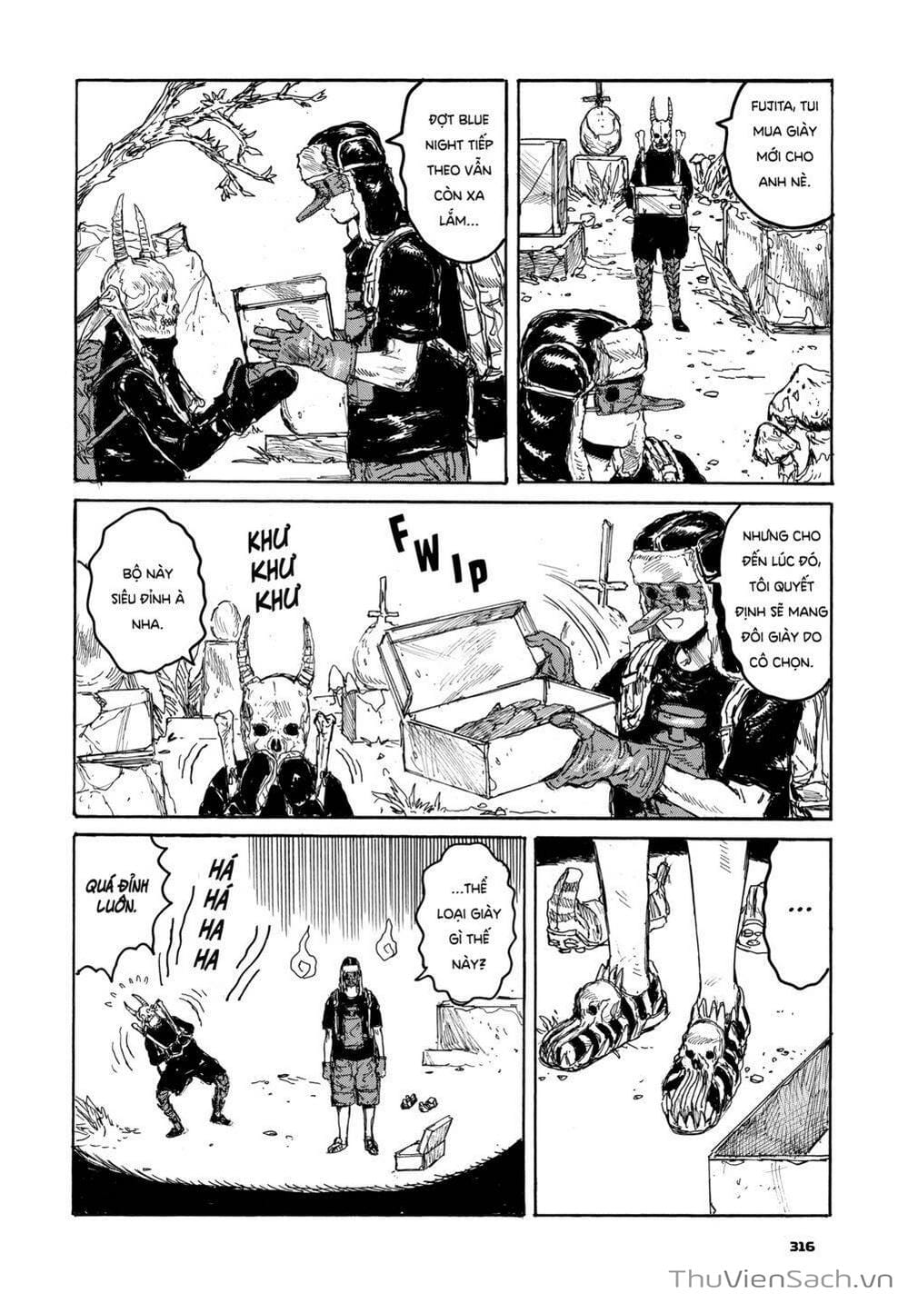 Truyện Tranh Kẻ Mất Trí Và Thế Giới Ma Thuật - Dorohedoro trang 5