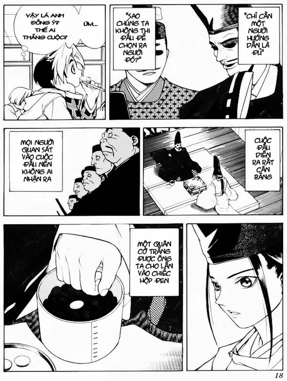 Truyện Tranh Kì Thủ Cờ Vây - Hikaru No Go trang 6