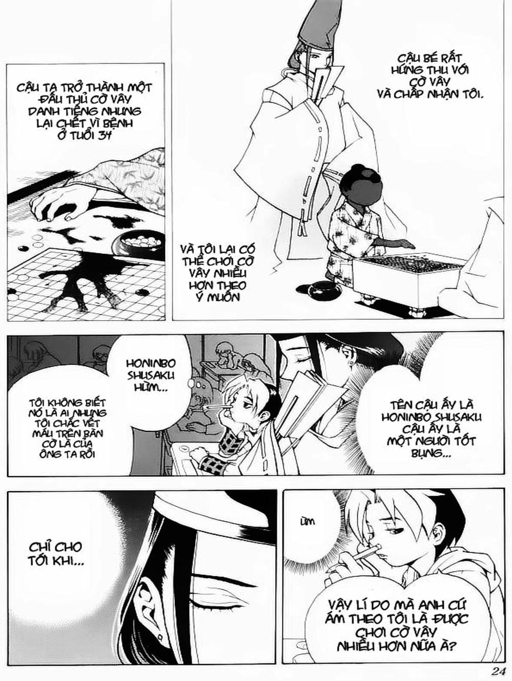 Truyện Tranh Kì Thủ Cờ Vây - Hikaru No Go trang 6