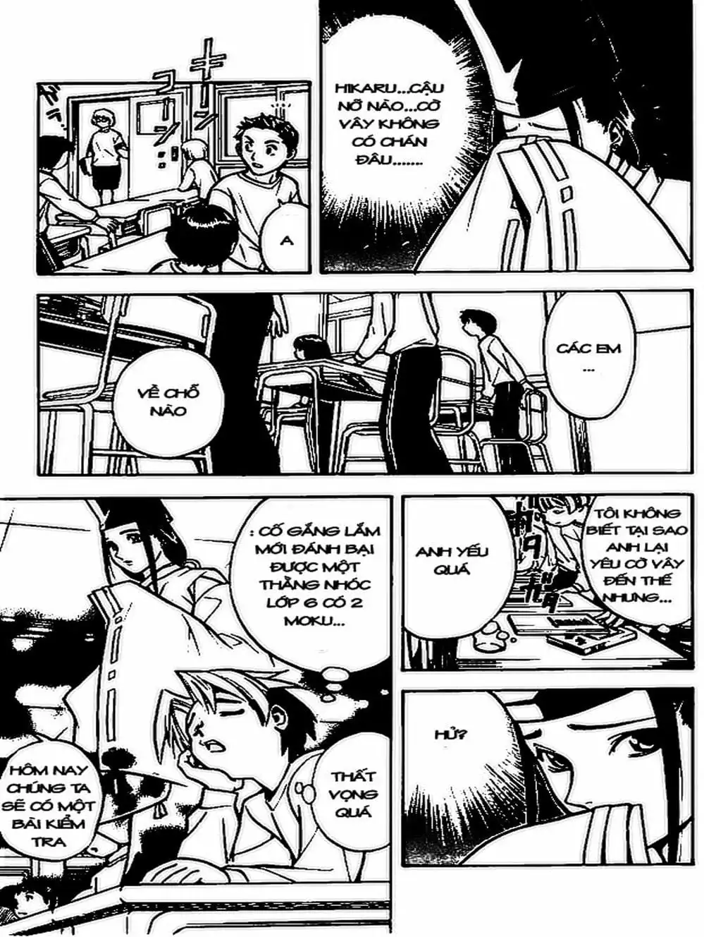 Truyện Tranh Kì Thủ Cờ Vây - Hikaru No Go trang 6