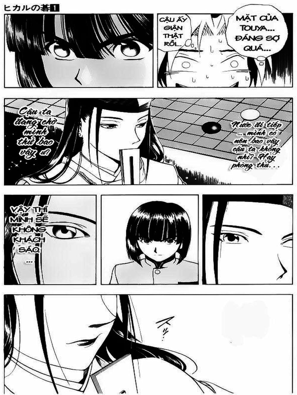 Truyện Tranh Kì Thủ Cờ Vây - Hikaru No Go trang 6