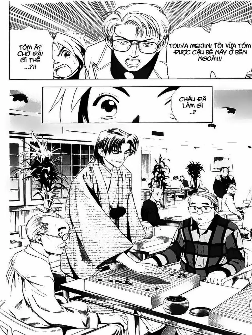 Truyện Tranh Kì Thủ Cờ Vây - Hikaru No Go trang 6