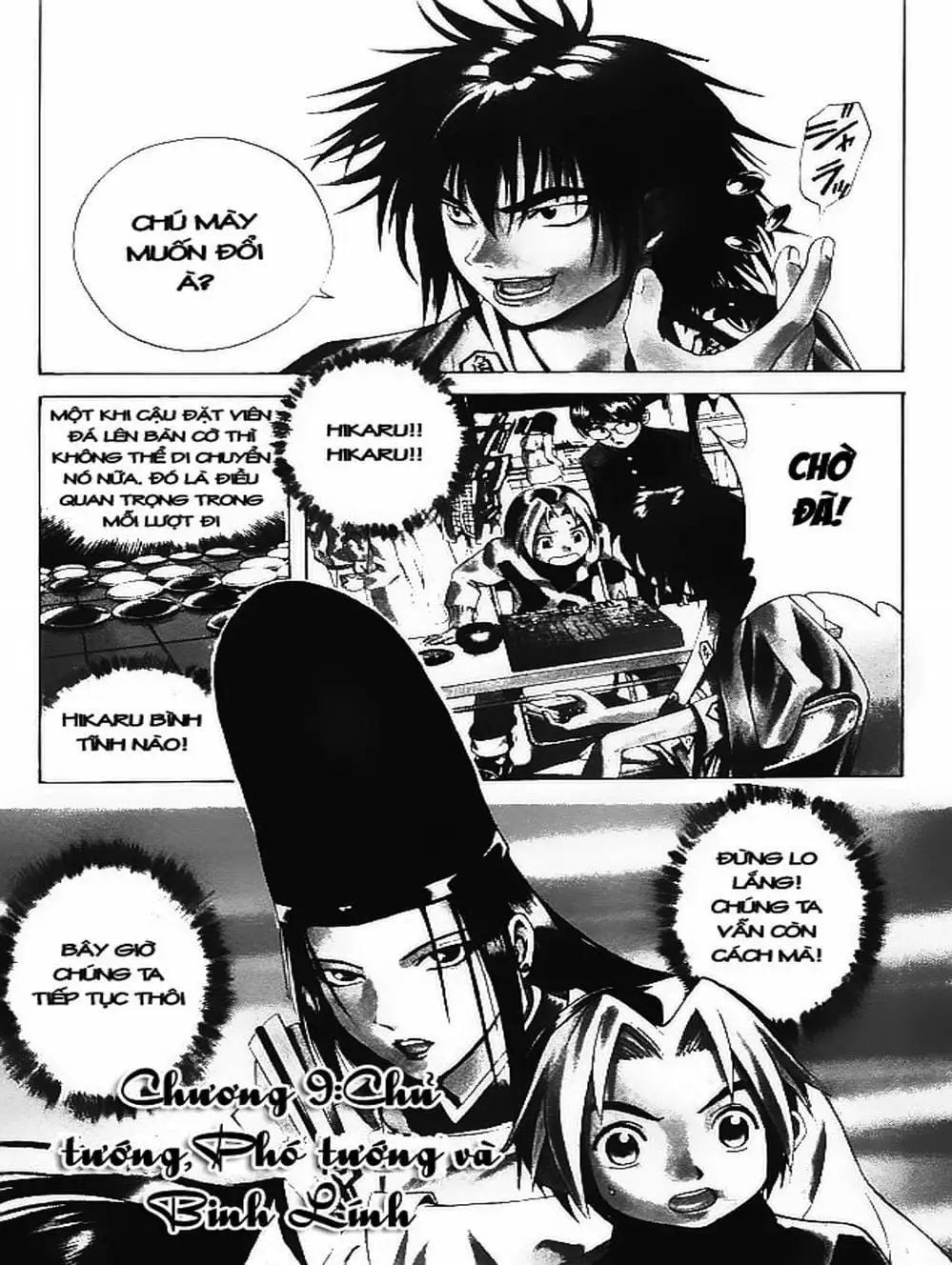 Truyện Tranh Kì Thủ Cờ Vây - Hikaru No Go trang 6