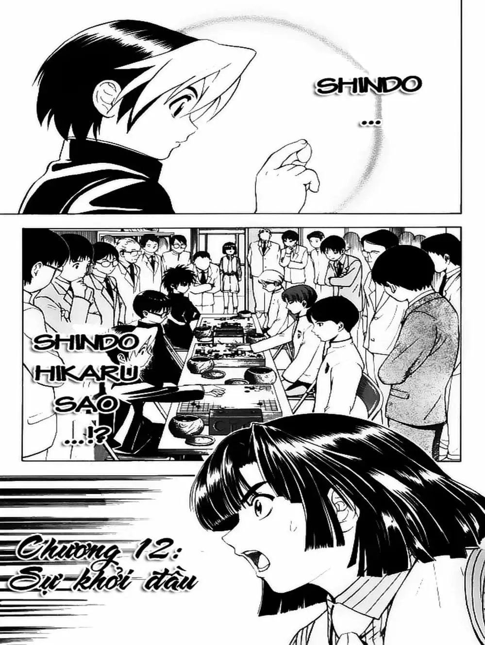 Truyện Tranh Kì Thủ Cờ Vây - Hikaru No Go trang 6