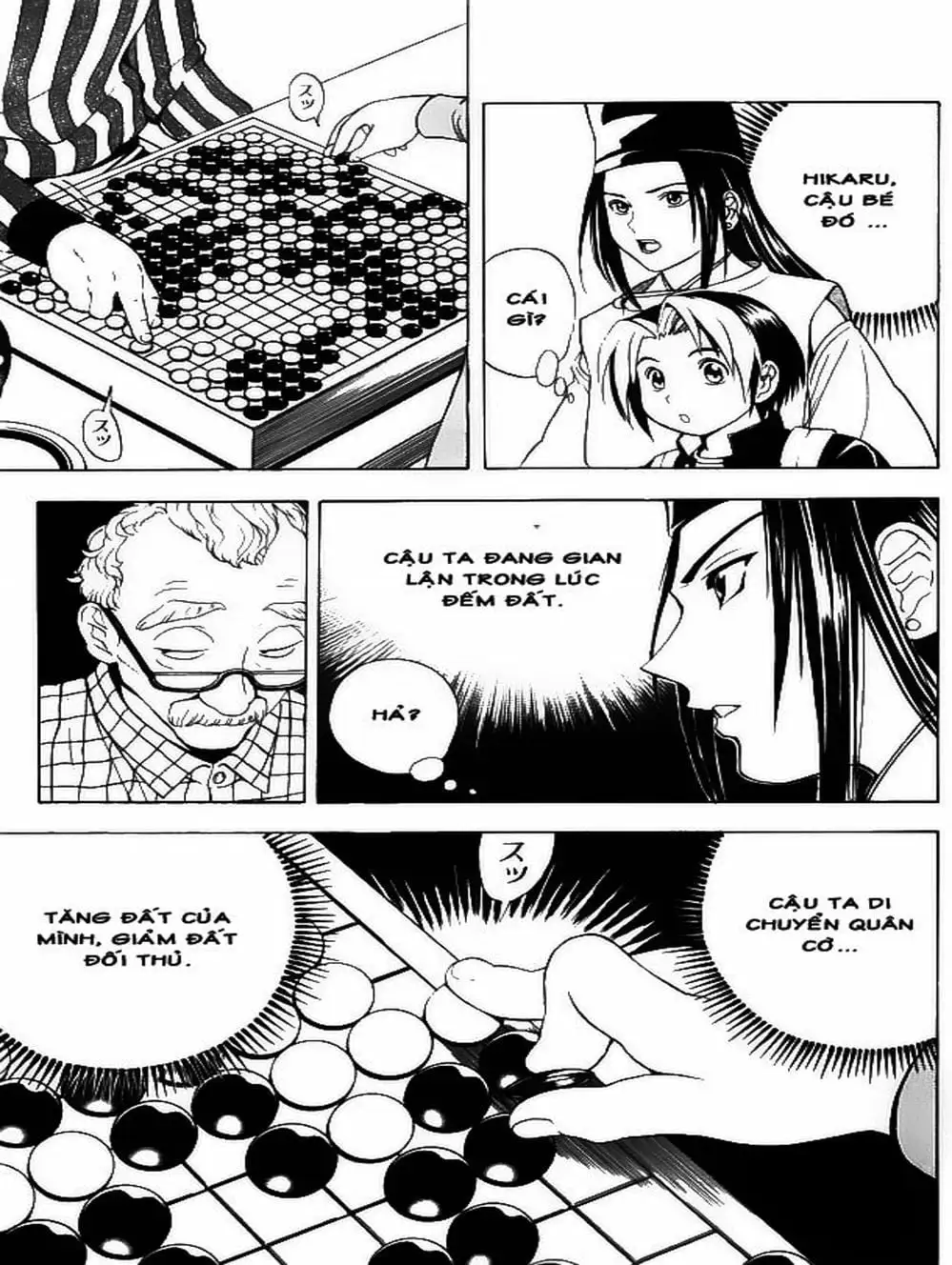Truyện Tranh Kì Thủ Cờ Vây - Hikaru No Go trang 6