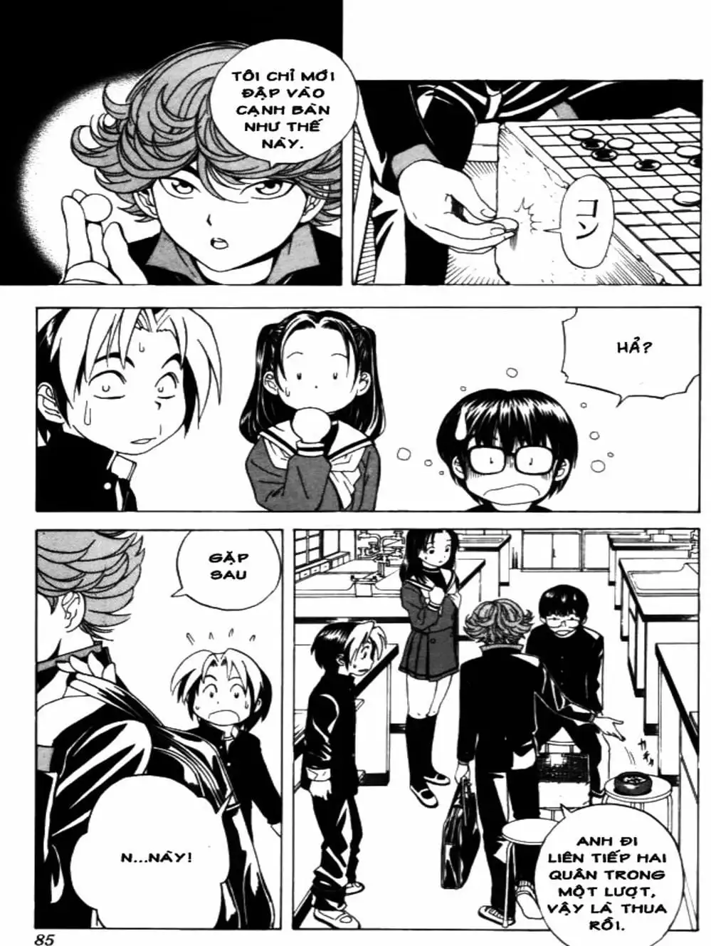 Truyện Tranh Kì Thủ Cờ Vây - Hikaru No Go trang 6