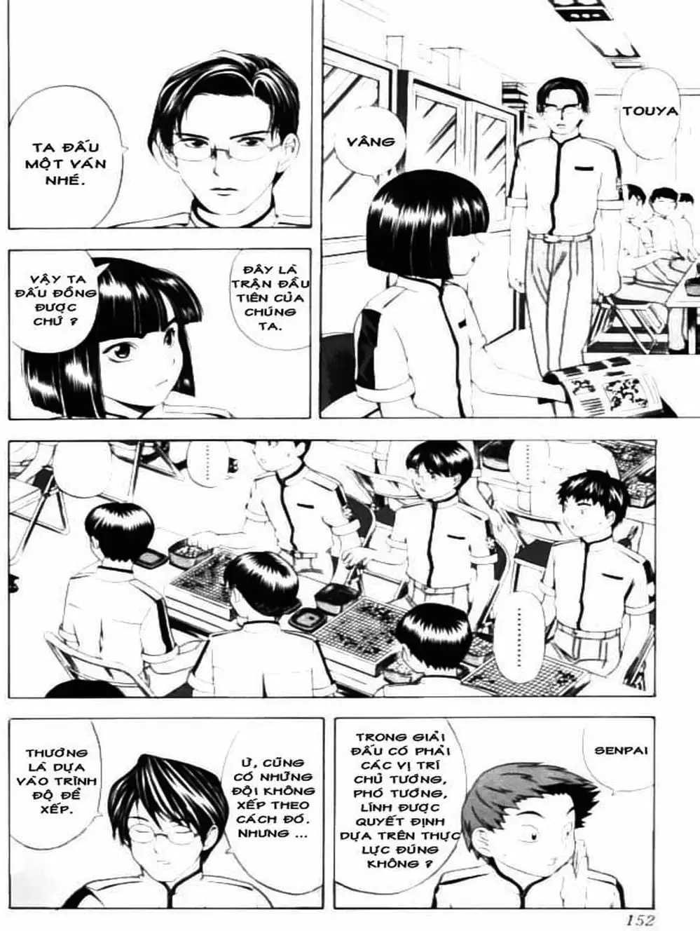 Truyện Tranh Kì Thủ Cờ Vây - Hikaru No Go trang 6