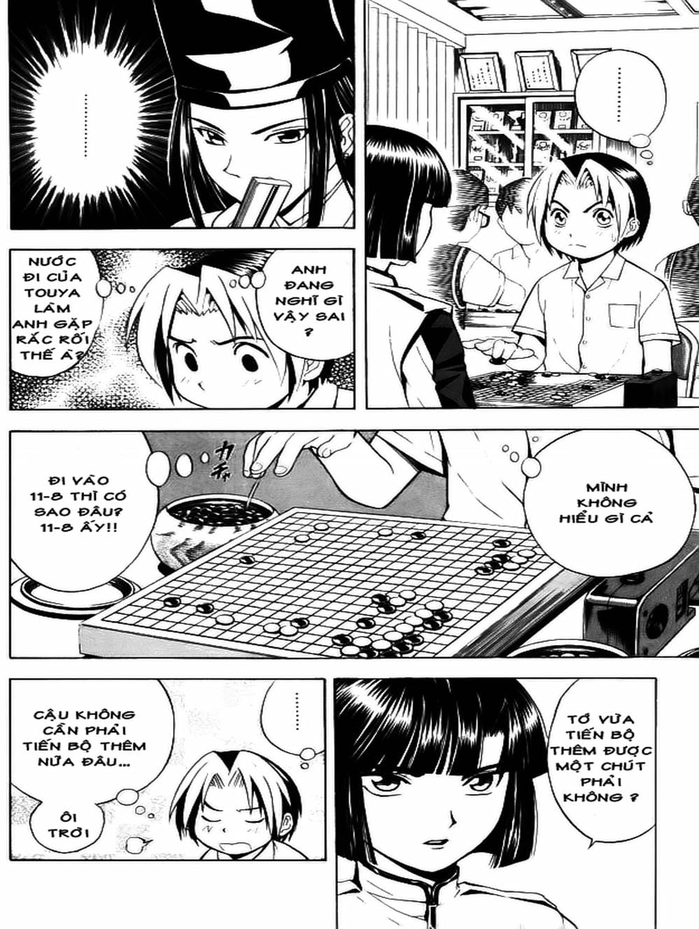 Truyện Tranh Kì Thủ Cờ Vây - Hikaru No Go trang 6