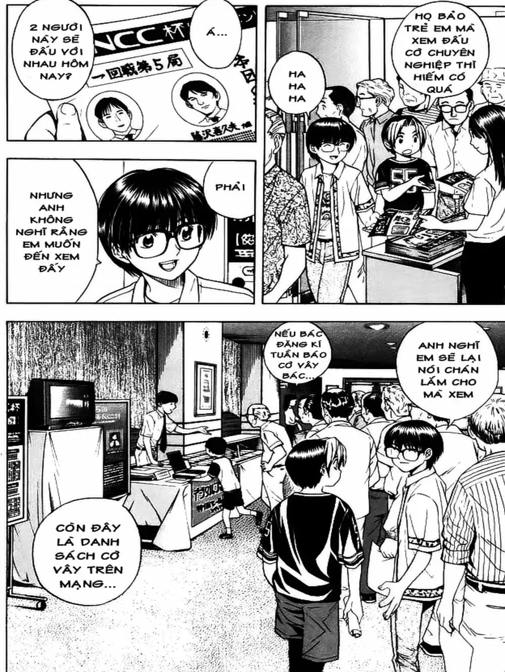 Truyện Tranh Kì Thủ Cờ Vây - Hikaru No Go trang 6