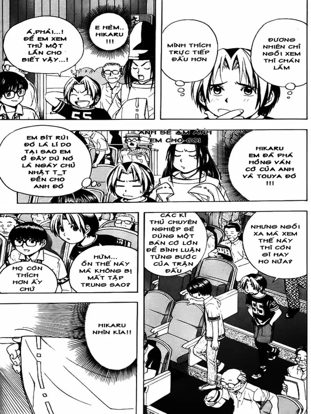 Truyện Tranh Kì Thủ Cờ Vây - Hikaru No Go trang 6