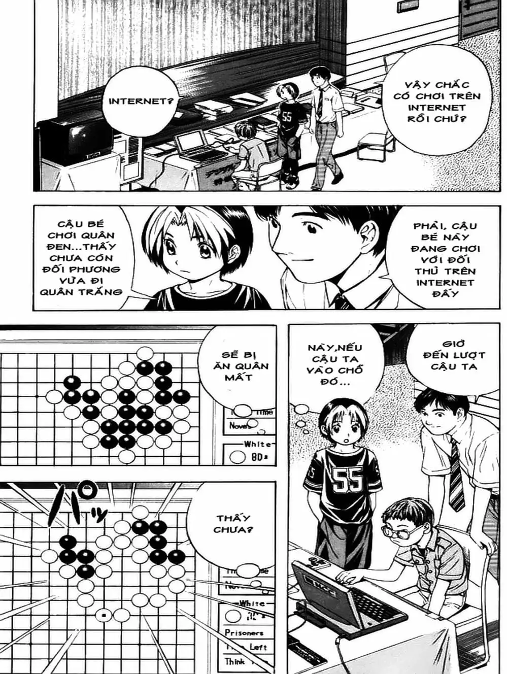 Truyện Tranh Kì Thủ Cờ Vây - Hikaru No Go trang 6